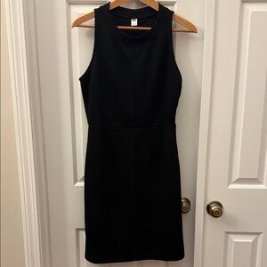 Old Navy Black High Neck Sleeveless Dress